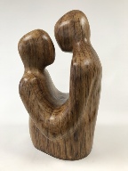 TOGETHER woodcarving in Oak